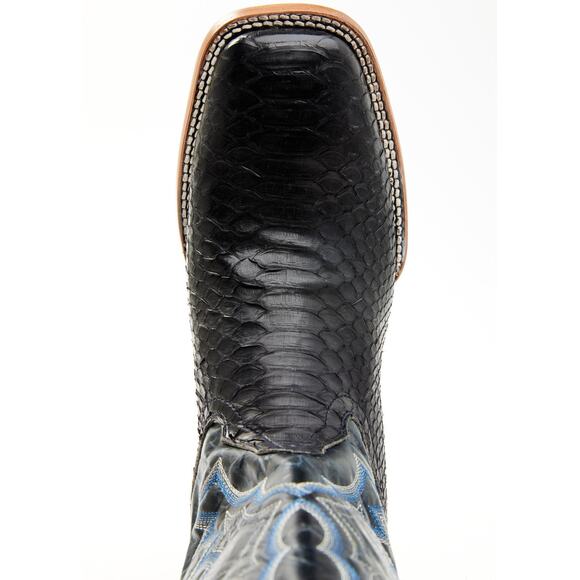 NEW‎ Cody James Black Python Western Boots Square Toe Exotic Cowboy Rodeo 9D main image 5